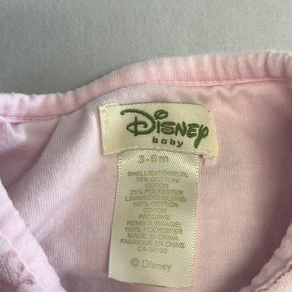 Disney - Winnie the Pooh - Baby Soft velour Pink jacket - Picture 2 of 4